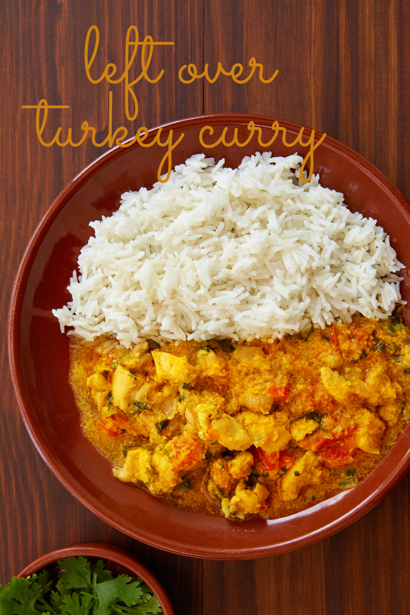Left Over Turkey Curry - Yum!