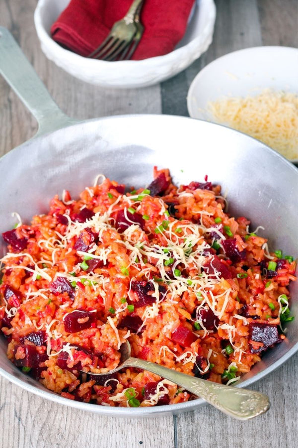 Recipe: Roasted Carrot & Beetroot Risotto