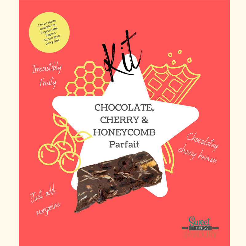 Chocolate, Cherry & Honeycomb Parfait Baking Kit
