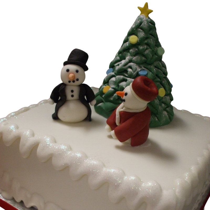 Christmas cake decorating ideas - Gathered