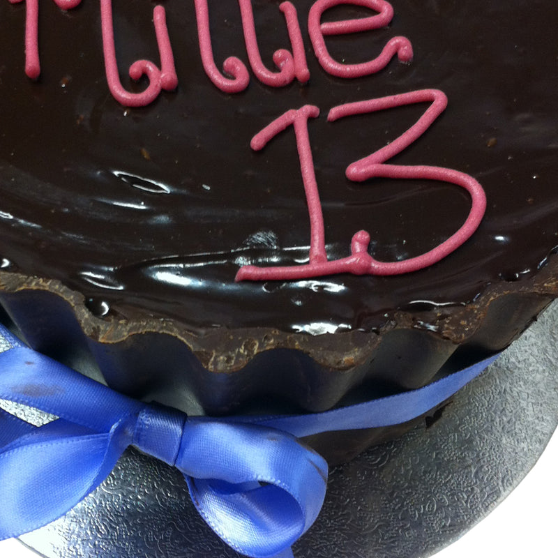 Giant Chocolate Truffle Birthday Cake