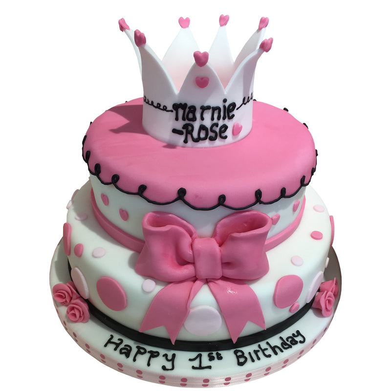 Baby Girl Cake | New Baby Girl Cake | The Flower Studio