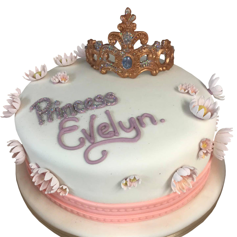 The Princess' Tiara Birthday Cake