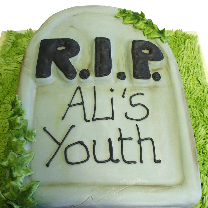 RIP Youth Birthday Cake