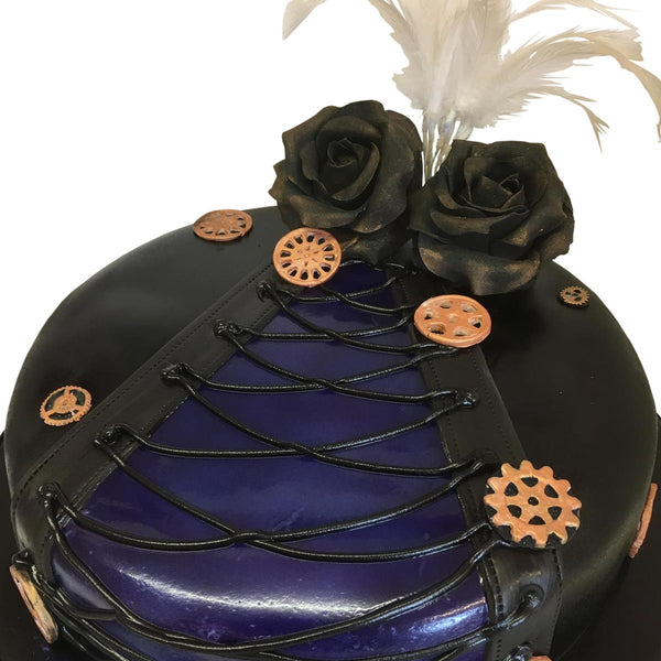 Steampunk Corset Birthday Cake