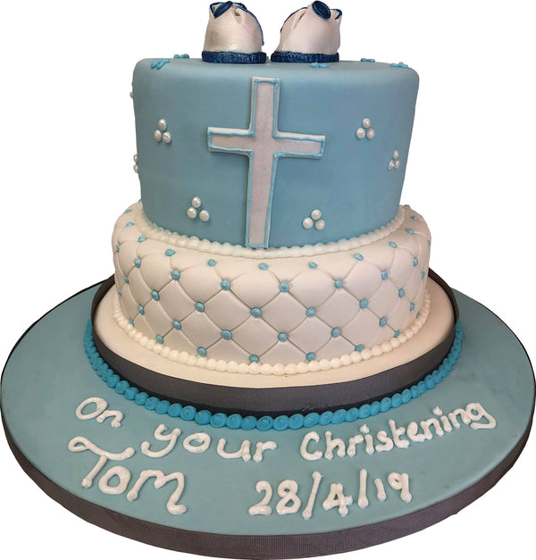 Traditional Christening Cake