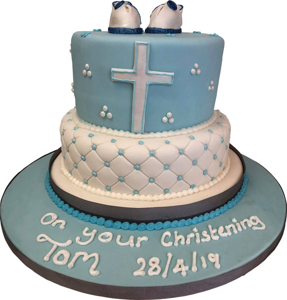 Elegant Baptism Cake | Christening Cake | Order Custom Cakes in Bangalore –  Liliyum Patisserie & Cafe